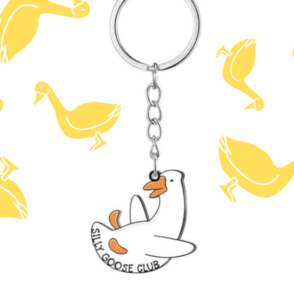Silly Goose Club Keychain | Novelty Gifts - Picture 10 of 10